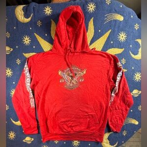 FA Red Graphic Men's Hoodie